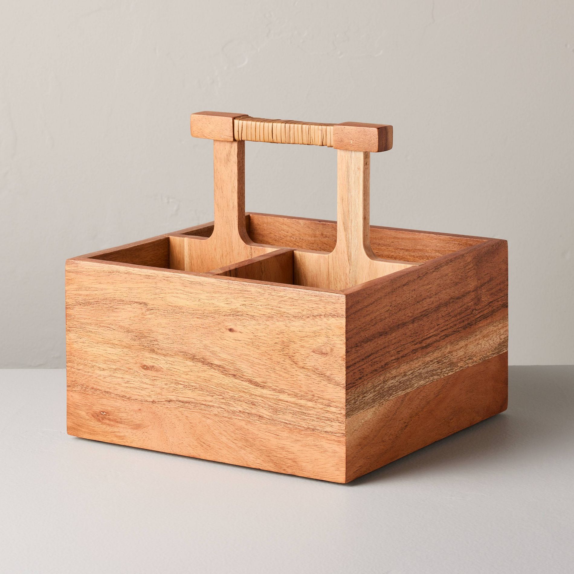 Wooden Utensil Caddy - Hearth & Hand™ with Magnolia