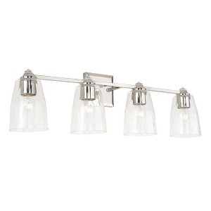 Capital Lighting Laurent 4 - Light Vanity in  Polished Nickel - 1 of 4