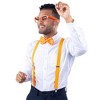 Dress Up America Neon Suspenders Set for Adults - Bow-tie, Glasses and Suspenders Set - 3 of 3