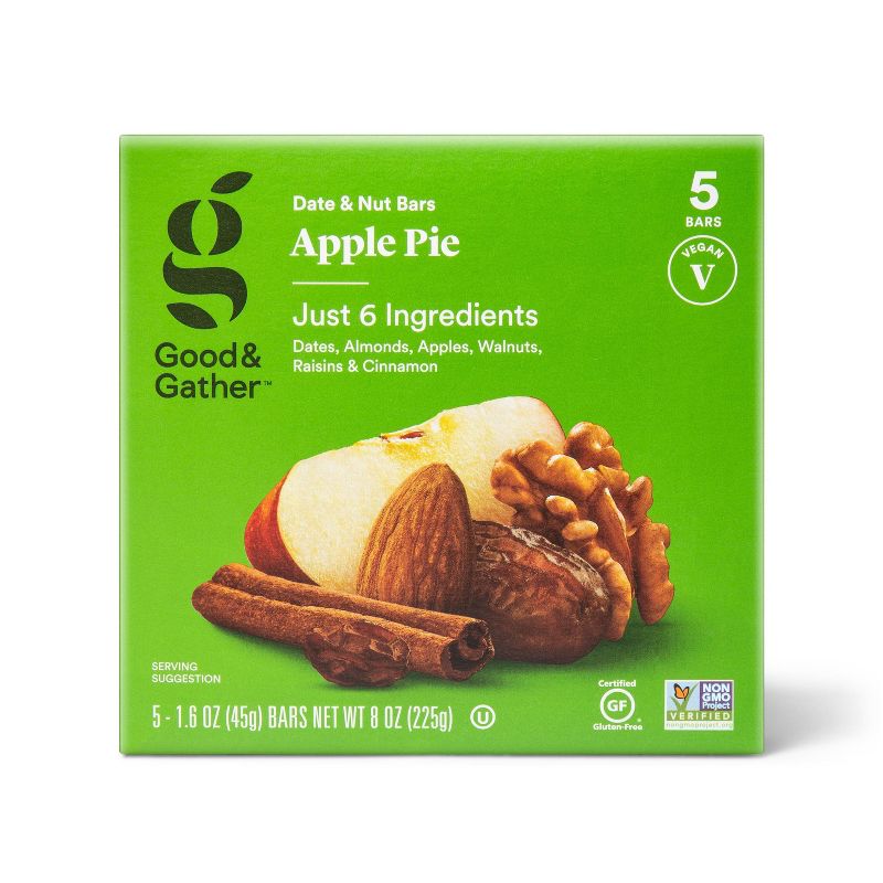 Apple Pie Nutrition Bars - 5ct - Good & Gather&#8482;, 1 of 9