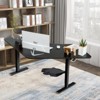 Costway Dual-motor L Shaped Standing Desk Ergonomic Sit Stand Computer Workstation Touch Control Panel Electric Height-adjustable Desk Home Office - image 2 of 4