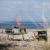 Petromax Fire Enclosure for Wind Protection, Protect Your Campfire from Wind with Easy Assembly Stainless Steel Windbreak, Carry Bag Included - 2 of 4