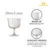 LEMONSODA High-end Rims Orient Ribbed Glasses Set of 2 - 12oz - 4 of 4