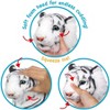 Saphed The White Tiger - Squeeze Me! - 17 Inch Stuffed Animal Plush - 2 of 4
