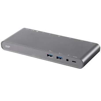 Monoprice Usb-c Vga Multiport Adapter - White, With Usb 3.0 Connectivity &  Mirror Display Resolutions Up To 1080p @ 60hz - Select Series : Target