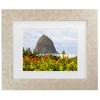 Trademark Fine Art Mich Catanzaro Haystack Rock Matted Framed Art - 2 of 4