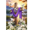 Briarwood Lane House Flag 40x28 For Outdoor Easter Sunrise Cross For Easter House Flag - 3 of 4