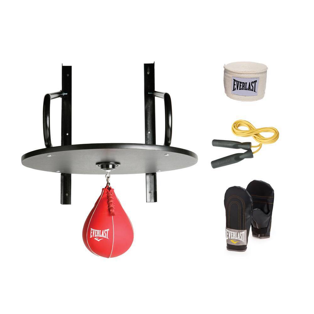 UPC 009283042509 product image for Everlast Speed Bag Kit - Black/Red | upcitemdb.com