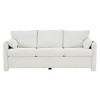 Modern 3-Seater Sofa 77" Chenille Couch Sofa with Cushions,Deep Seat Sofa for Living Room Apartment-Tanpinhause - 2 of 4