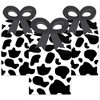 Big Dot of Happiness Cow Print - Square Favor Gift Boxes - Farm Animal Party Bow Boxes - Set of 12 - 2 of 4