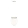 Gideon 1-Light Pendant - Schoolhouse Style, Dimmable, Damp Rated, 12.5" x 16" - 4 of 4
