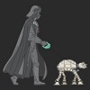 Men's Star Wars Darth Vader AT-AT Walking the Dog T-Shirt - 2 of 4