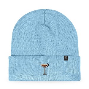 Dalix Espresso Martini Embroidered Beanie Food Warm Winter Knit Hat Women - 1 of 4