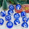 Joyfy 36 Pcs Shatterproof Home Party Decorative Christmas Tree Hanging Ball Ornaments 2.36inch - 4 of 4