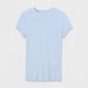 Women's Short Sleeve Ribbed T-Shirt - A New Day™ - 4 of 4