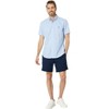 U.S. Polo Assn. Men's Short Sleeve Dot Print Solid Poplin Button Down Shirt - 4 of 4