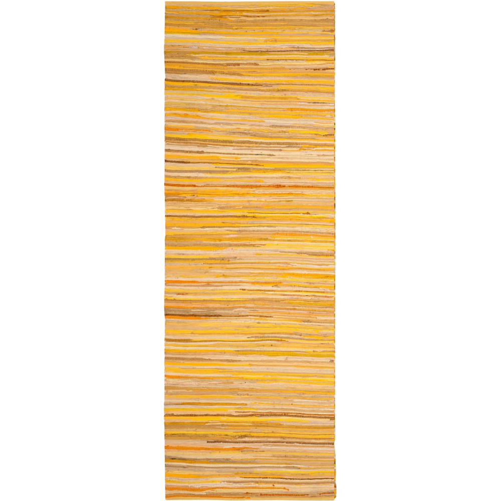  Runner Jessica Woven And Flatweave Rug Yellow/Multi