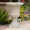 GDFStudio Napoli Outdoor 26" Lightweight Concrete Urn Planter - 2 of 4