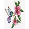 Design Works Counted Cross Stitch Kit 5"X7"-Hummingbird - 3 of 3