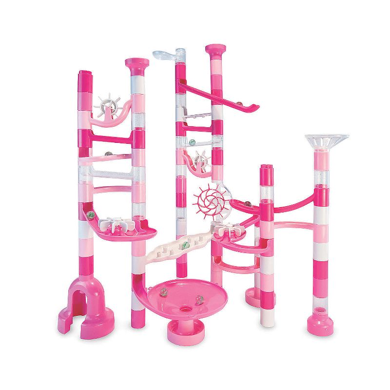 MindWare Sparkle Marble Run 70 Pieces Plus Add-On Set - Building, 1 of 4