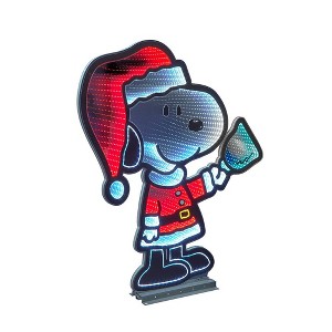 Kurt S. Adler 35.4“ Peanuts© Snoopy With Bell Outdoor Infinity Light - 1 of 1