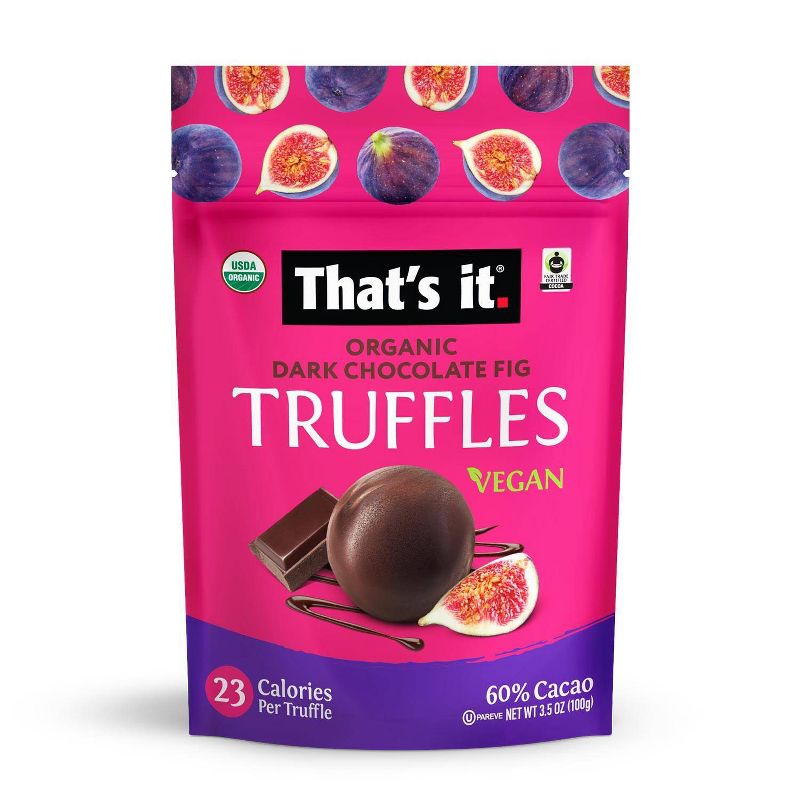 That&#39;s It Dark Chocolate Fig Truffles - 3.5oz, 3 of 6
