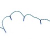 Northlight 20ct Wide Angle LED Battery Operated String Lights Blue - 6.25' Blue Wire - 2 of 3