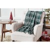 C&F Home Essex Evergreen Woven 50" x 60" Throw Blanket with Fringe - image 2 of 3