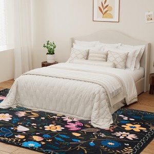 Maxax Nature Voja Non-Slip Machine Washable Colorful Modern Area Rug For Living Room, Hallway Runner, Entryway Rug - 1 of 3