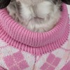 Pet Life (R) Argyle Style Ribbed Fashion Pet Sweater - 3 of 4