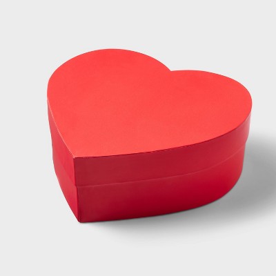 Valentine's Heart Shaped Tin Container Red With Mini Hearts - Spritz™ :  Target