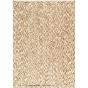 Hauteloom Zocha Beige Jute Area Rug - 1 of 2