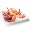 Sam's Choice Premium Cooked Cocktail Shrimp, Tail-On Thaw and Serve, 38 pcs