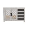 Galano Millicent 30 in. H x 44.3 in. W 2 Door Shoe Storage Cabinet With Shelves - 2 of 4