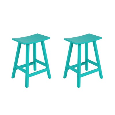 WestinTrends Outdoor Patio Adirondack Counter Height Stool Chair