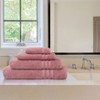 Linum Home Textiles 100% Turkish Cotton Denzi 4PC Towel Combination Set - 3 of 4