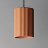 ET2 Lighting Souffle 1 - Light Pendant in  Terracotta - 2 of 4