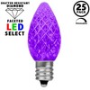 Novelty Lights C7 LED Faceted Christmas Replacement Bulbs Dimmable 25 Pack - 3 of 4