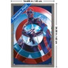 Trends International Marvel Captain America: Brave New World - Shield Framed Wall Poster Prints - 3 of 4