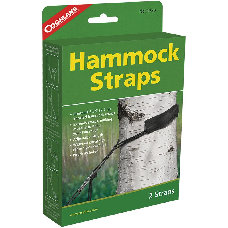 Coghlan's Outdoor Camping Hammock Tree Straps - 2-Pack, 1 of 4