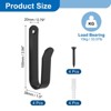 Unique Bargains Skateboard Horizontal Snowboard Wall Mount Clips Deck Display Hanger Hooks - 2 of 3