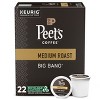 Peet's 22ct Big Bang Medium Roast Coffee Pods + Torani 12.7 fl oz Caramel Syrup + Silk 14oz Cinnamon Caramel Cold Foam Cream - 3 of 4