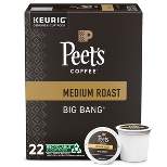 Peet's Big Bang Medium Roast Coffee - Keurig K-Cup Pods