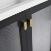 ChicFurnit Bathroom Vanities Modern Vanity with Sleek Design and Ample Storage for Bathroom Spaces, Black,31.9”*18.7”*34.8" - 3 of 3
