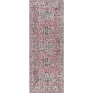 Mark & Day Merom Woven Indoor Area Rugs Pastel Pink - 1 of 4