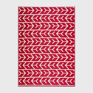 Playa Rug Amsterdam Plastic Rectangle Woven Indoor Outdoor Folded Floor Mat - 1 of 4