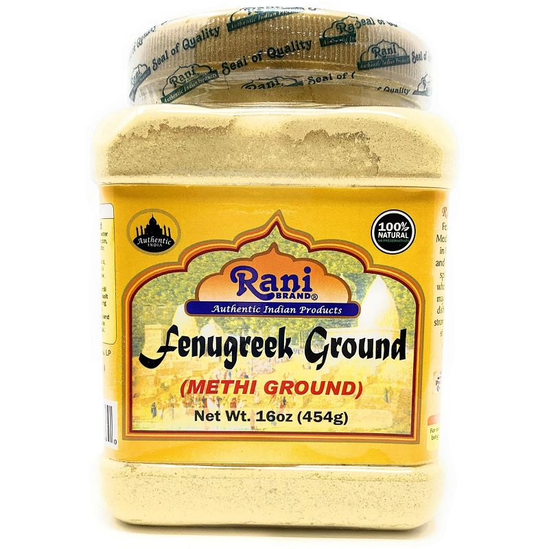 Fenugreek (Methi) Ground Seeds - 16oz (1lb) 454g - Rani Brand Authentic Indian Products, 1 of 5