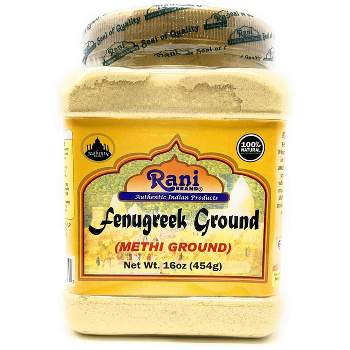 Fenugreek (Methi) Ground Seeds - 16oz (1lb) 454g - Rani Brand Authentic Indian Products
