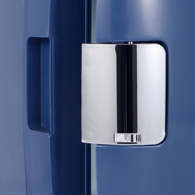 Navy Blue Compact Retro Mini Fridge for RV