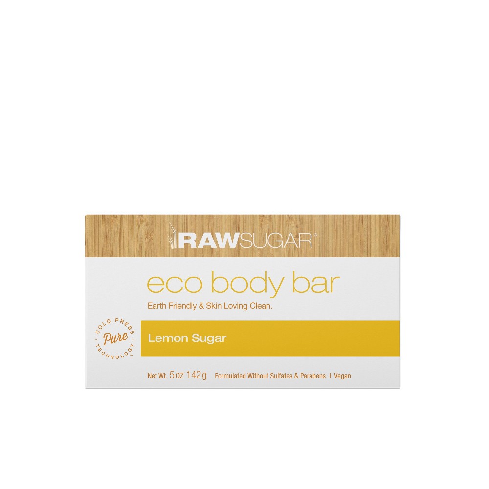 Photos - Shower Gel Raw Sugar Lemon Sugar Eco Body Bar Soap - 5oz